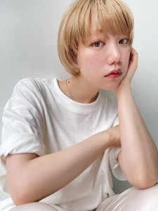 【BUZZbee四ッ井】マッシュショート×ハニーブロンド - BUZZ bee 自由が丘掲載