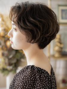 かきあげ前髪センターパート小顔ボブパーマ グレージュアッシュ - COVER HAIR bliss 北浦和西口店【カバー ヘア ブリス】掲載