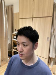 メンズアップバング - ヘアーモードキクチ 三越前店掲載