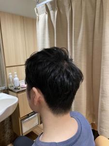 メンズアップバング - ヘアーモードキクチ 三越前店掲載