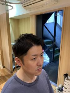 メンズアップバング - ヘアーモードキクチ 三越前店掲載