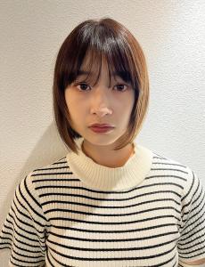 ナチュラルセットの切りっぱなしボブ - GLROW掲載