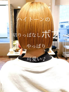 【ワンランク上のボブ】ハイトーン切りっぱなしボブ - GLROW掲載