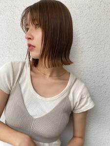 【ワンランク上のボブ】外ハネ切りっぱなしボブ - GLROW掲載