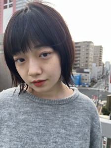 ナチュラル切りっぱなしボブ - GLROW掲載