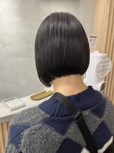 ナチュラルセットの切りっぱなしボブ - GLROW掲載