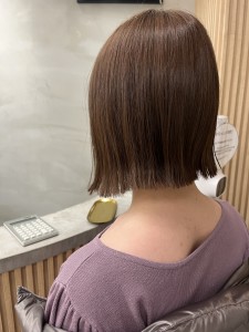 ナチュラルセットの切りっぱなしボブ - GLROW掲載