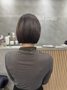 すっきりラインの切りっぱなしボブ - GLROW掲載