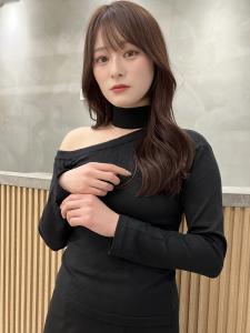 韓国顔まわり前髪カットシースルーバング透明感ベージュ - GLROW掲載