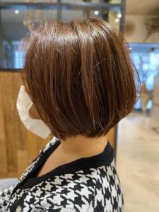 大人ショートスタイル/40代/ベージュ/岩政 - terrace hair & botanical掲載