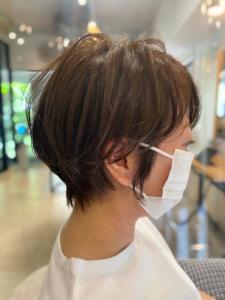 大人ショートスタイル/30代40代/ウォームベージュ/岩政 - terrace hair & botanical掲載