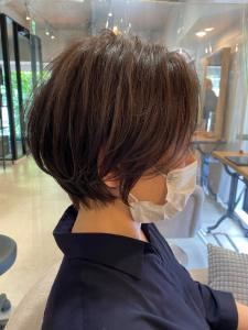 大人ショートスタイル/30代40代/ベージュ/岩政 - terrace hair & botanical掲載