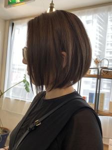 前下がりショートボブ - HAIR&MAKE STUDIO MIMURO掲載