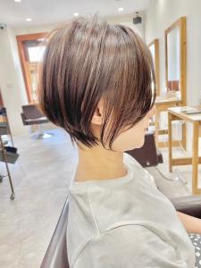 ハンサムショート×グレーベージュ/グレージュカラー - RAPPOR 南流山店掲載