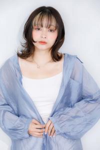ミディアムウルフ - Cloe 堀江掲載