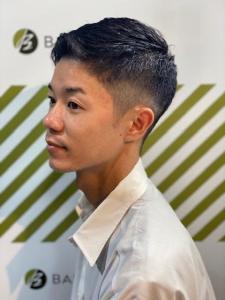 ワンセクションアップバンクショート - BARBER-BAR 四谷店掲載