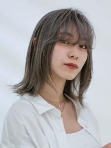 三軒茶屋_レディース_ミディアム_グレージュ_ボブ_ブリーチ - HAIR & MAKE EARTH 三軒茶屋店掲載