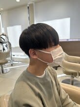ナチュラルマッシュ×縮毛矯正 - Ash 大泉学園店掲載