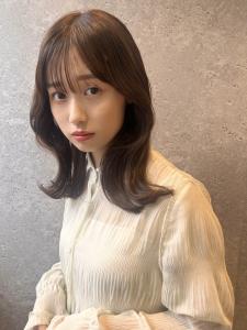 三軒茶屋_レディース_セミロング_韓国巻き_くびれ巻き_小顔 - HAIR & MAKE EARTH 三軒茶屋店掲載