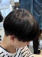 黒髪ツーブロックナチュラルマッシュ - Ash 大泉学園店掲載