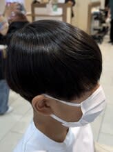 黒髪ナチュラル刈り上げマッシュ - Ash 大泉学園店掲載