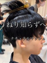 黒髪ストレートマッシュ - Ash 大泉学園店掲載