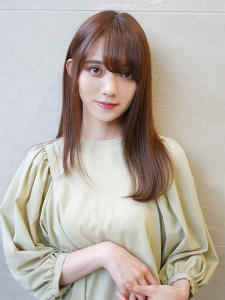三軒茶屋_レディース_セミロング_ストレート_ナチュラル_ - HAIR & MAKE EARTH 三軒茶屋店掲載