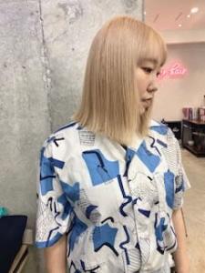ホワイトブロンドケアブリーチイルミナカラー20代30代 - agir hair 赤羽【アジールヘア】赤羽駅南口店掲載
