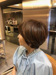 ショートボブ（インスタグラムにビフォアのスタイルあり） - LUSSO掲載