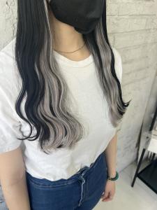 10代20代エクステインナーカラーシルバーアッシュ - prize 池袋【プライズ】池袋西口店掲載