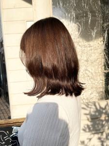 自然光で輝くシンプルな外ハネボブ忙しい主婦の方におすすめ - CHAINON掲載