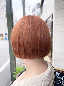 ブリーチ必須の可愛いオレンジカラー今年流行のミカンカラー - CHAINON掲載