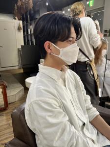 束感ショート　波巻き　ハイライト マッシュパーマ - ARCANA 明治神宮前 表参道 原宿掲載