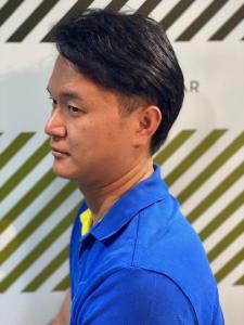ツーセクションリバースショートレイヤー - BARBER-BAR 四谷店掲載