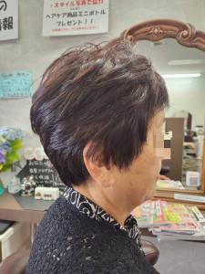清潔感あふれるショート - 美容室てんとう虫 タイヨー重富店掲載
