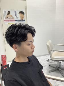 メンズリバースパーマ - HEARTS hair's五日市店掲載
