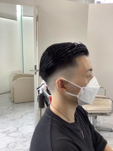 オールバック　フェードカット - HEARTS hair's五日市店掲載
