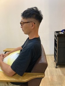 お客様髪質改善データ（メンズフェード） - Grand × AtlierDonguri掲載