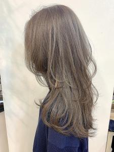 ウルフカット/ロングレイヤー/くすみブルー20代30代40代 - Lila by AFLOAT掲載