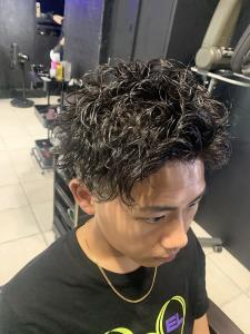 スパイキーショート×ツイスト×刈り上げ×メンズ×黒髪 - owl 心斎橋掲載