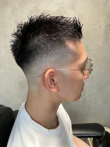 ベリーショート　フェードカット　メンズ　10代/20代 - 完全個室 THIS IS BARBER 3rd掲載