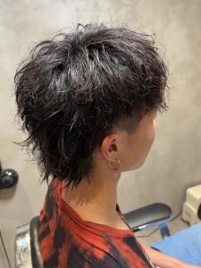 ツーブロック　束感　黒髪　メンズカット - 完全個室 THIS IS BARBER 3rd掲載
