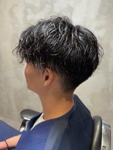 ツーブロック　波巻き　ツイスト　スパイラルパーマ - 完全個室 THIS IS BARBER 3rd掲載