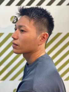アップバンクショートスタイル - BARBER-BAR 四谷店掲載