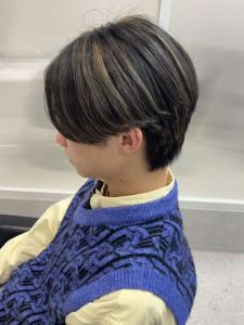 《men's韓国ヘア》デザインカラー - tocca hair＆treatment by Rium掲載