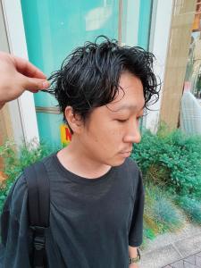 大人のメンズニュアンスパーマ - marju銀座掲載