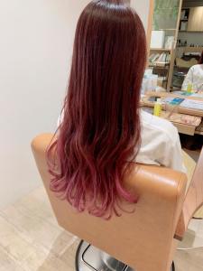 ホワイトピンク　グラデーション - 半個室型美容室 Sourire 春日店掲載