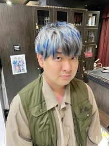 シルバー/ブラック・ブルー/ローライト【錦糸町北口】 - prize 錦糸町店掲載