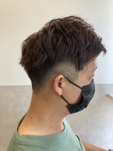 メンズ赤紫系カラー - 全席個室型美容室 GALLARIA Elegante各務原店掲載