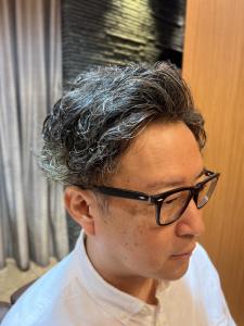 大人ミディアムパーマ
